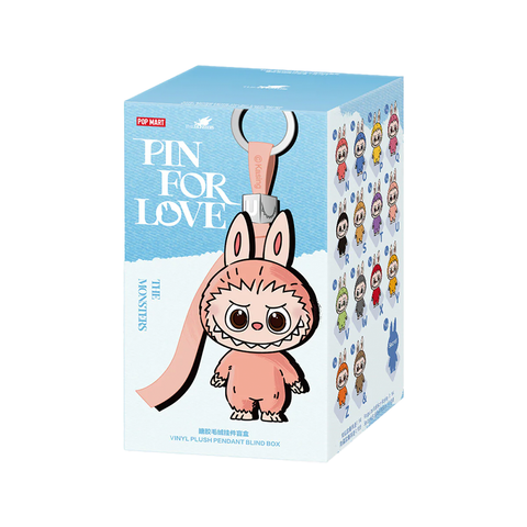 THE MONSTERS Pin for Love Series Labubu Vinyl Face Blind Box (N-Z)