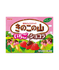 Meiji Kinoko No Yama Strawberry Chocolate Cookies - Ebisu Life Store