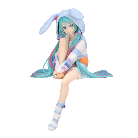 FuRyu Hatsune Miku Rabbit Ear Hood Pajama Noodle Stopper Blue Ver. (JP Ver.)