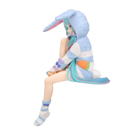 FuRyu Hatsune Miku Rabbit Ear Hood Pajama Noodle Stopper Blue Ver. (JP Ver.)