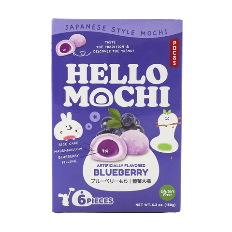 POCAS Hello Mochi Blueberry Flavor 180g