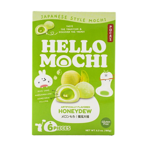 POCAS Hello Mochi Honeydew Flavor 180g