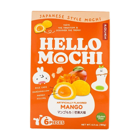 POCAS Hello Mochi Mango Flavor 180g