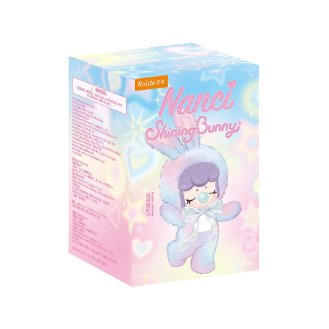 Rolife Nanci Shining Bunny Vinyl Face Plush Pendant Blind Box