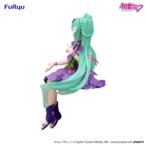 Noodle Stopper Figure Hatsune Miku Flower Fairy