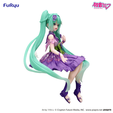 Noodle Stopper Figure Hatsune Miku Flower Fairy