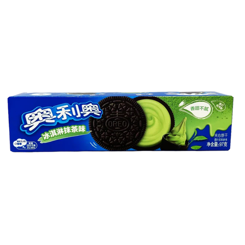Oreo Sandwich Cookies Ice Cream Matcha Flavor 97g