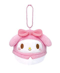 Sanrio Round Keychain Plush toy 4" - Ebisu Life Store | Willowbrook Mall