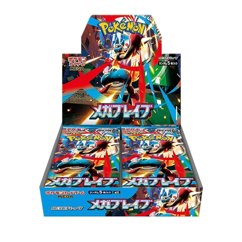 Pokemon Card Mega Brave Booster Box - m1L, 1 Box (pack of 30)