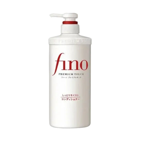 Fino shampoo bottle with pump on a white background