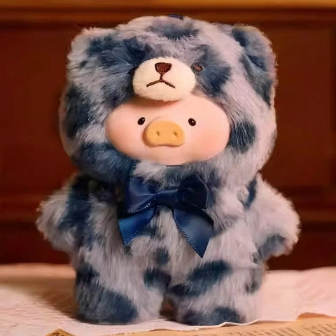 TOYZEROPLUS Limited The Piggy Vintage Teddy Shop Series Vinyl Face Plush Pendant Blind Box