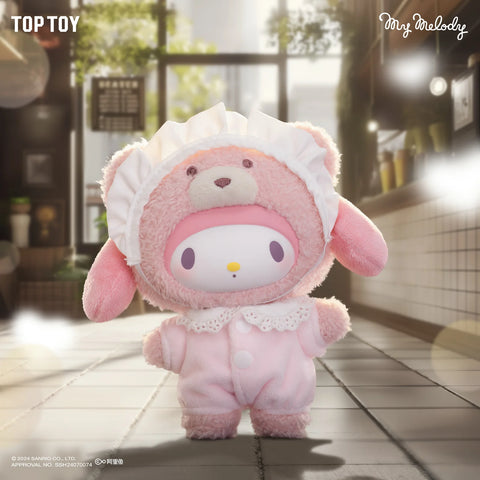 TOP TOY Sanrio Characters Latte Baby Series Plush Pendant Blind Box
