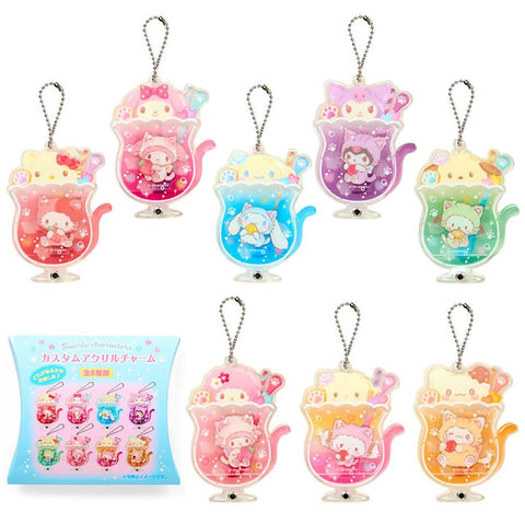Sanrio Mini Keychain Cream Soda Design Blind Box