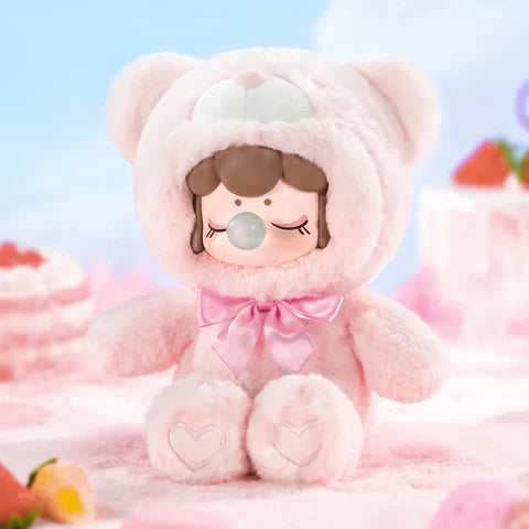 Rolife Nanci Colorful Chocolate Cutie Bears Vinyl Face Plush Pendant Blind Box