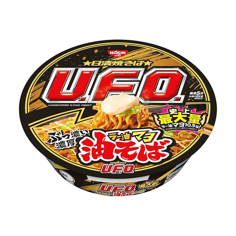 U.F.O. Nissin Yakisoba Stir-fry Noodles Chili Oil Mayo Flavor