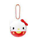 Sanrio Round Keychain Plush toy 4" - Ebisu Life Store | Willowbrook Mall